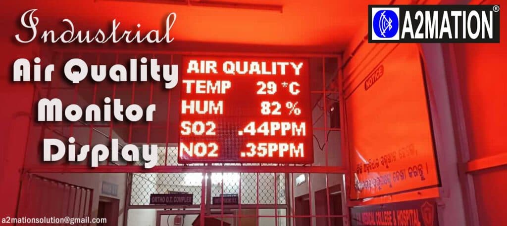 a woman coughing due to air pollution